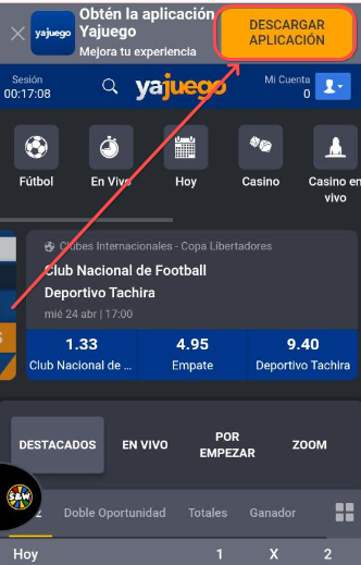 Yajuego App para Android e iOS 2